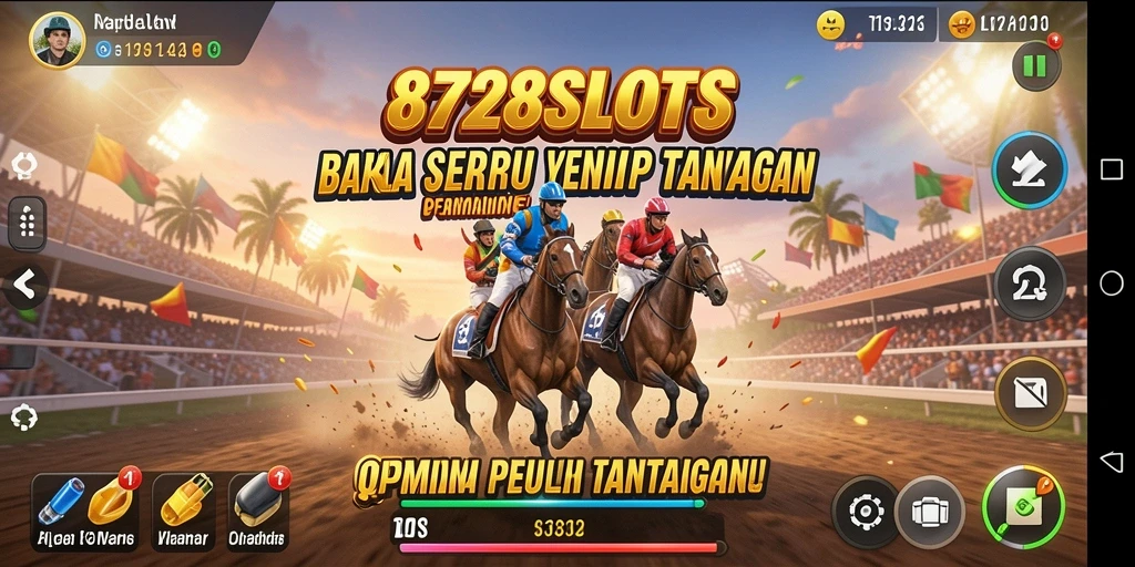 Gameplay seru dan balapan mendebarkan di 8728SLOTS.