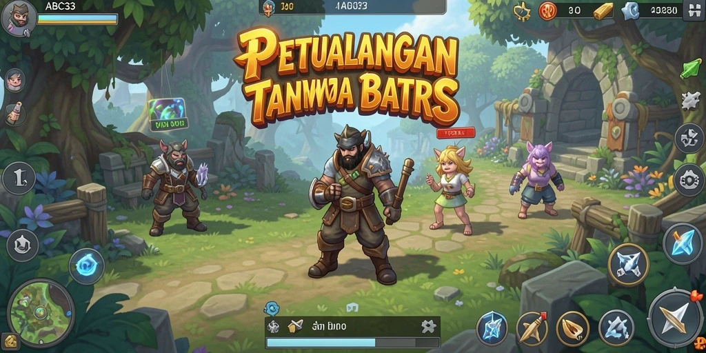 Gambaran gameplay seru dalam dunia RPG menakjubkan.