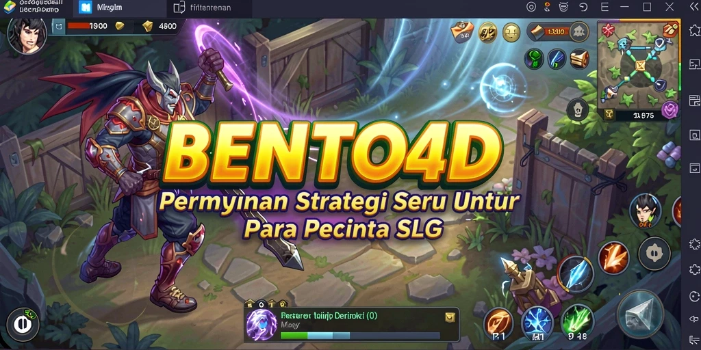 Tampilan gameplay menarik dari BENTO4D yang penuh strategi.