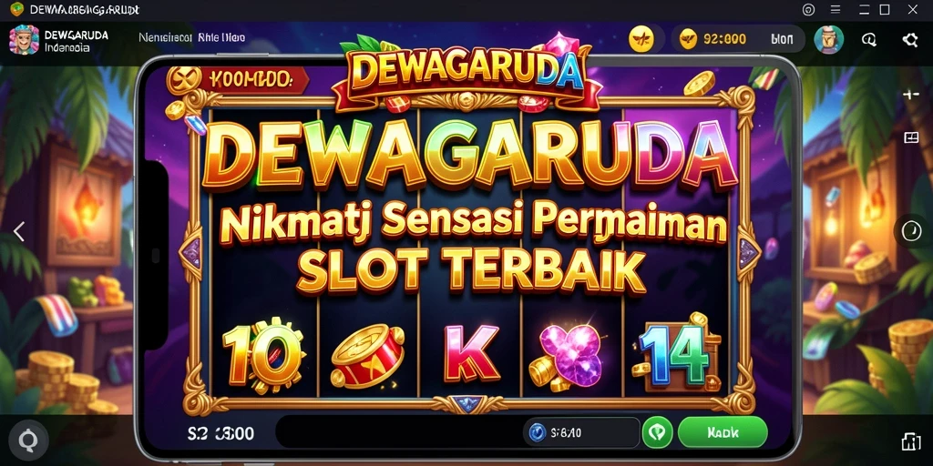 Gameplay DEWAGARUDA yang mendebarkan dengan grafis menawan.
