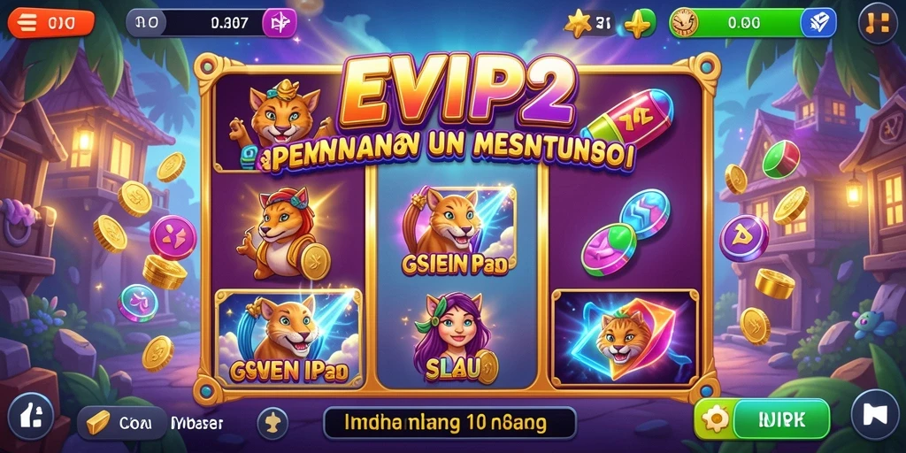 Tampilan gameplay menarik dari EVIP2 dengan visual yang menakjubkan.