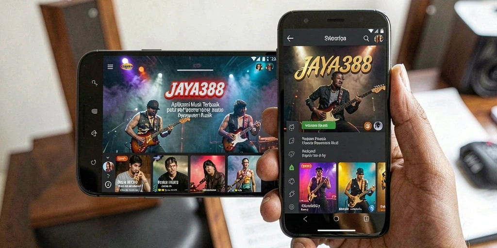 Tampilan menarik saat bermain game musik di JAYA388.