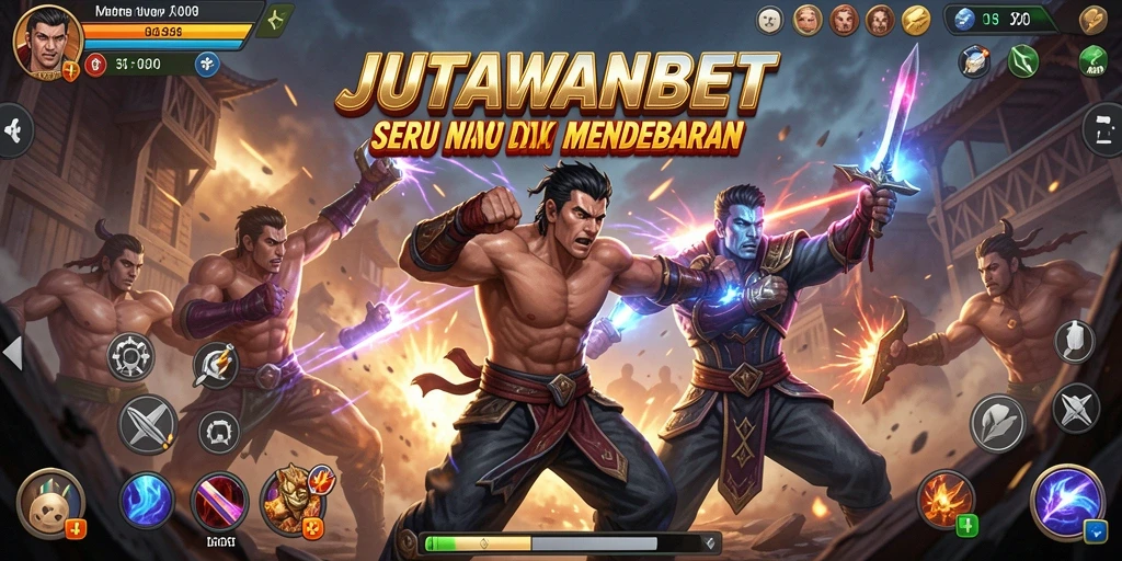 Tampilan aksi menarik dalam pertarungan JUTAWANBET.