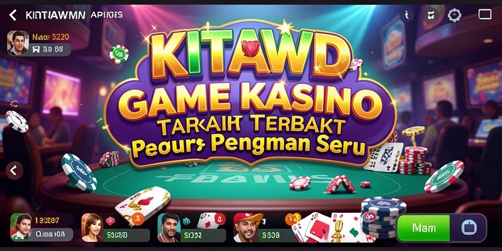 Screenshot gameplay KITAWD menampilkan keseruan bermain Kasino.