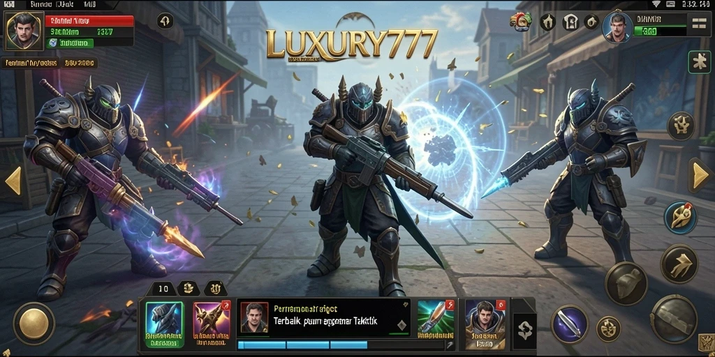 Tangkapan layar dari gameplay LUXURY777 dengan elemen strategi yang menarik.