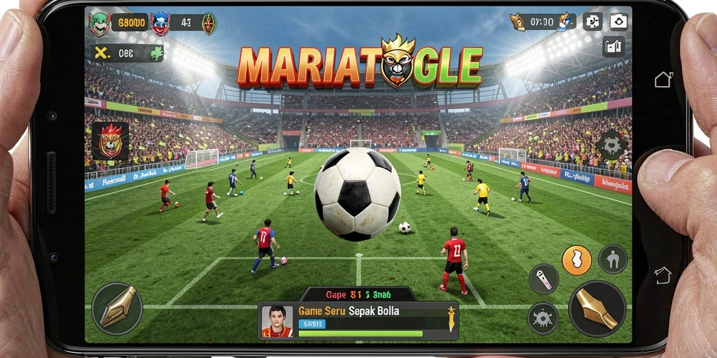 Tampilan gameplay menarik dari MARIATOGEL yang mendebarkan.