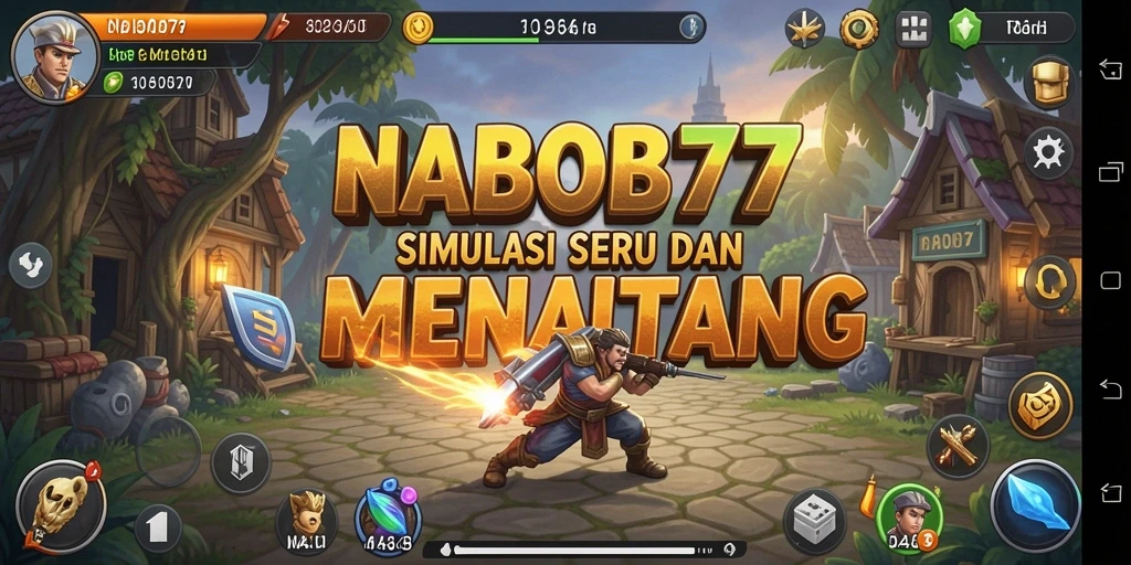 Tampilan gameplay NABOB77 yang menarik dan interaktif.