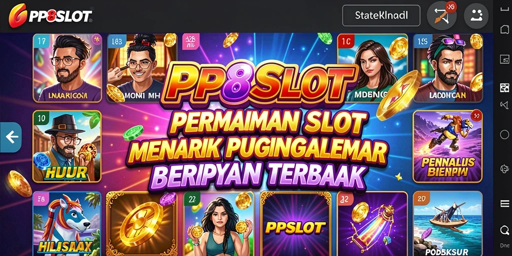 Tampilan menarik dari gameplay Slot di PP8SLOT.