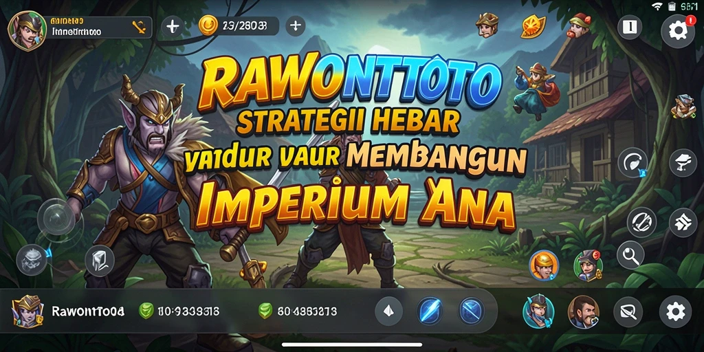 Tangkapan layar menampilkan aksi pertempuran seru di RAWONTOTO.