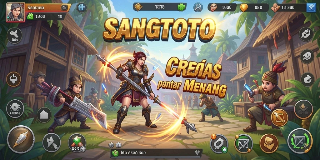 Tampilan gameplay SANGTOTO yang menegangkan dan strategis.