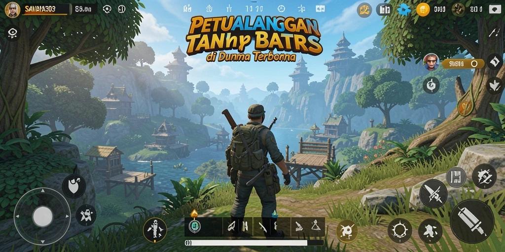 Screenshot utama SAVAYA303 yang menunjukkan keindahan dunia terbuka.