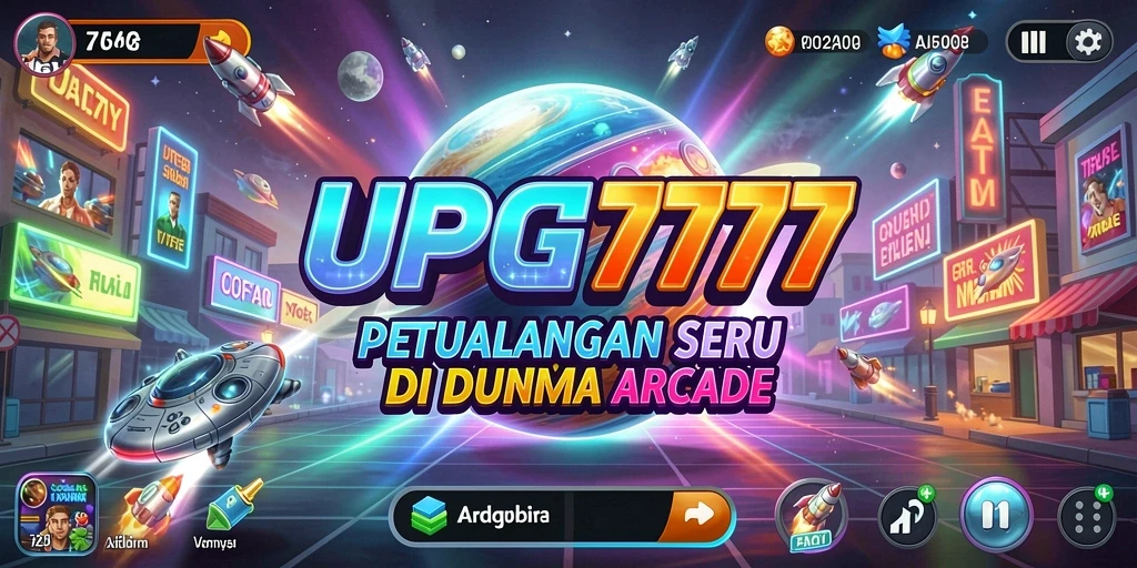 Tampilan gameplay seru dari UFO777 dalam dunia Arcade.