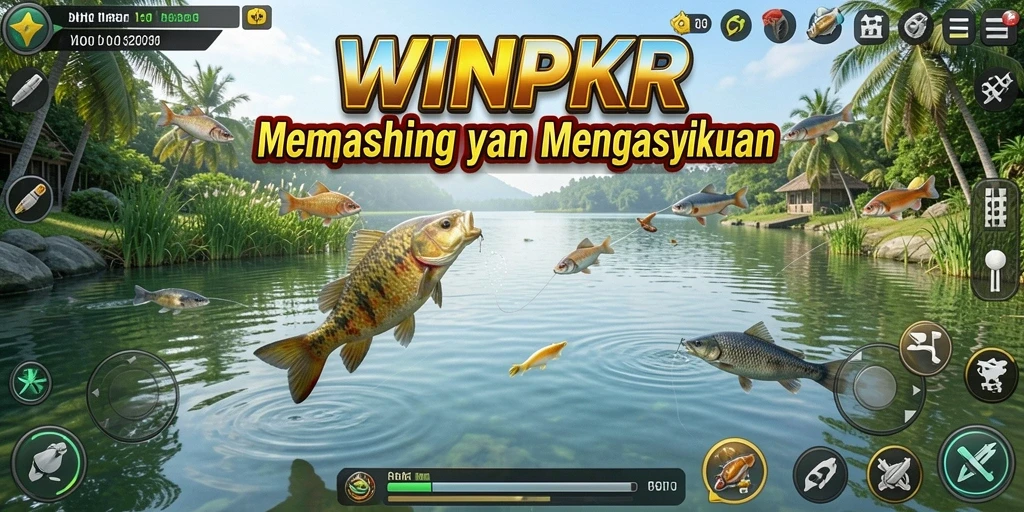 Tampilan gameplay <strong>WINPKR</strong> yang menarik dengan pengalaman memancing yang mendalam.