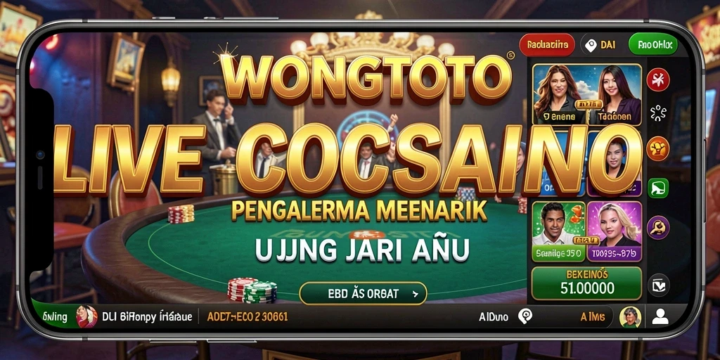 Tampilan gameplay seru di WONGTOTO Live Casino.